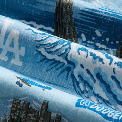 Reyn Spooner Los Angeles Dodgers Godzilla Aloha Shirt
