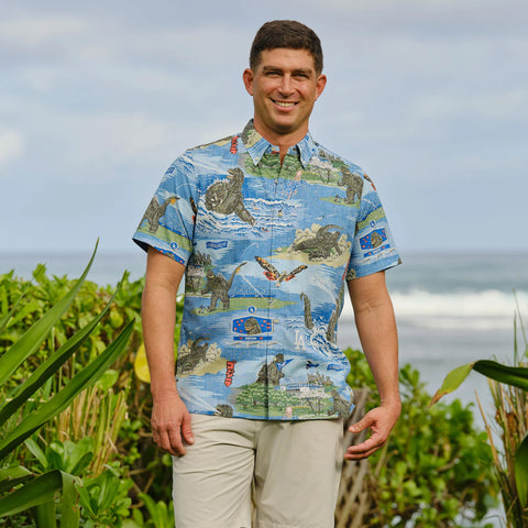 Reyn Spooner Los Angeles Dodgers Godzilla Aloha Shirt