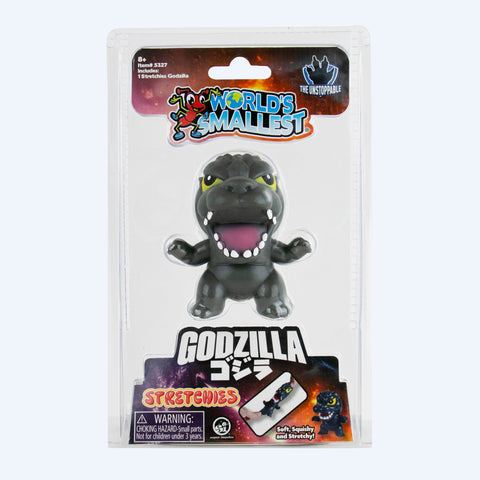 World's Smallest Godzilla Stretchies