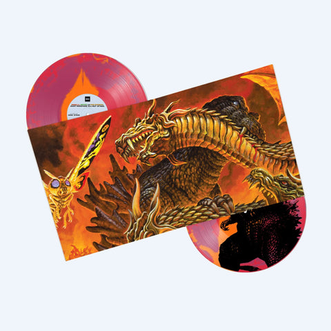Mondo - Godzilla, Mothra, and King Ghidorah: Giant Monsters All-Out Attack Multi Effect Variant Vinyl Record