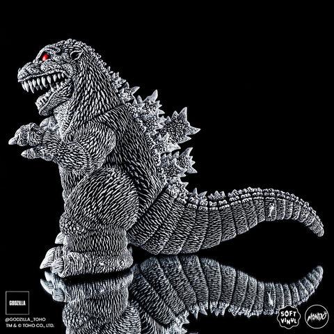Mondo Vinyl Designer Figure by James Groman - Godzilla Pen and Ink Variant 