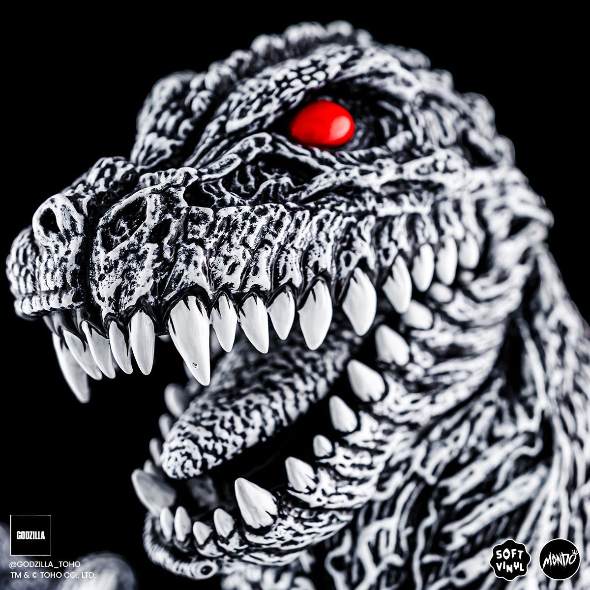 Mondo Vinyl Designer Figure by James Groman - Godzilla Pen and Ink Variant