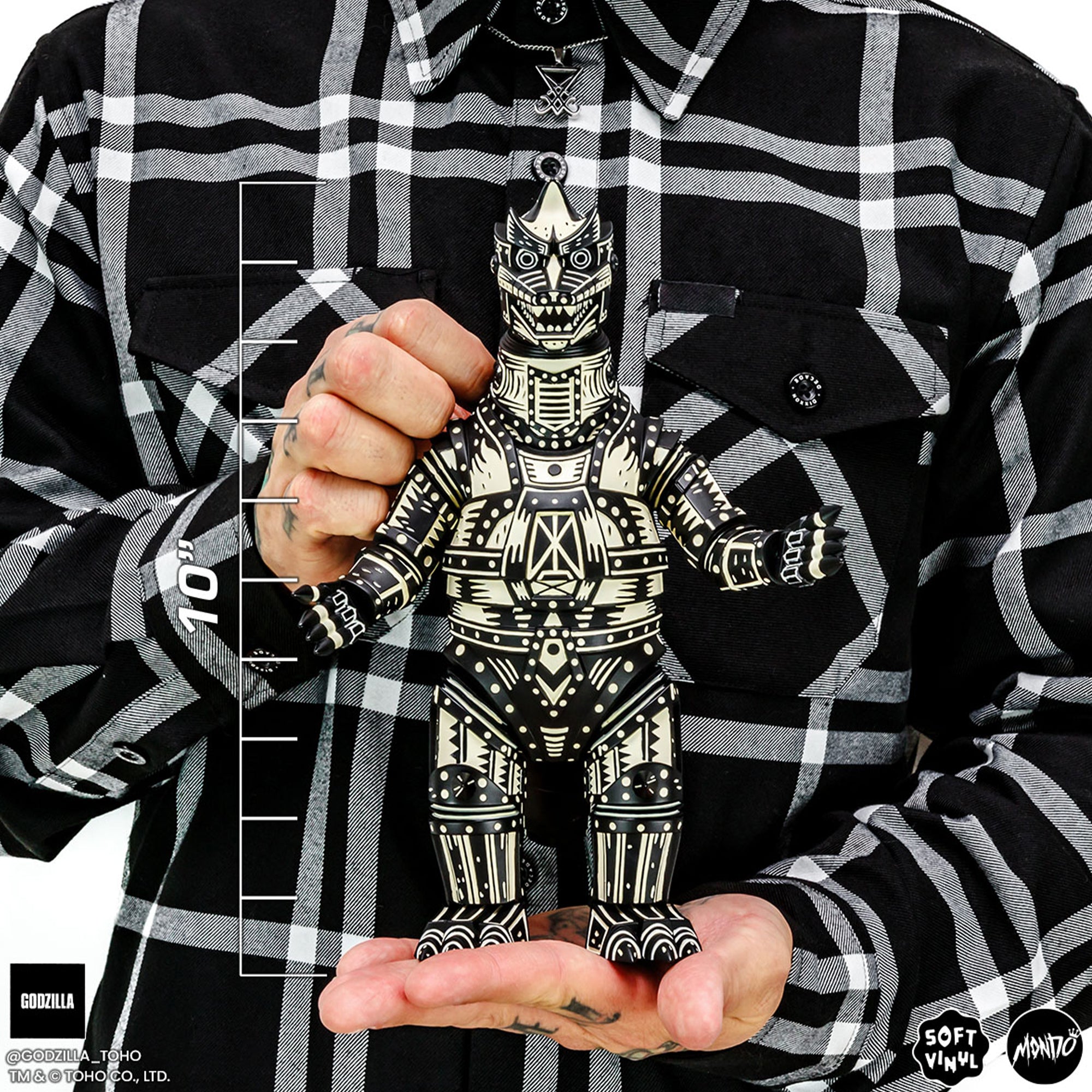 Mondo Vinyl Designer Figure by Attack Peter - Mechagodzilla 