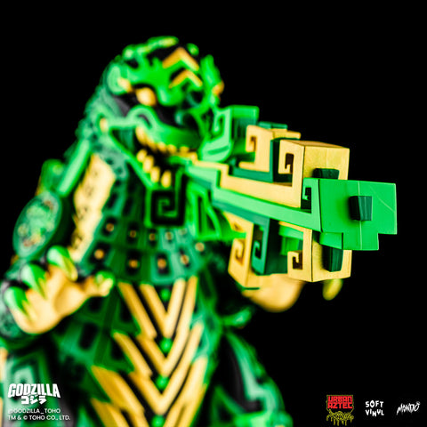 Godzilla - Mondo Vinyl Designer Figure by Urban Aztec  - Green Variant 