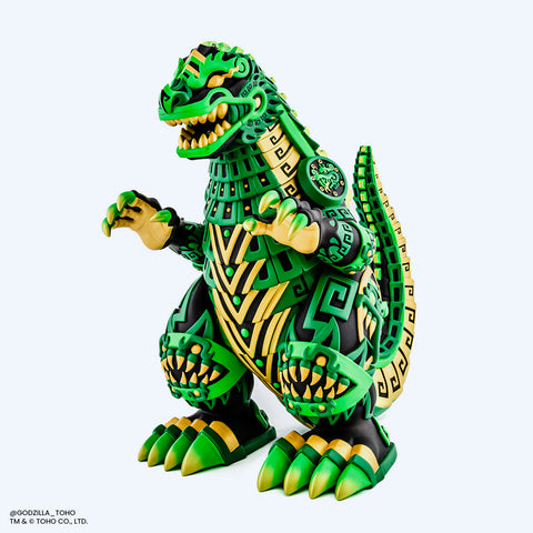 Godzilla - Mondo Vinyl Designer Figure by Urban Aztec  - Green Variant 