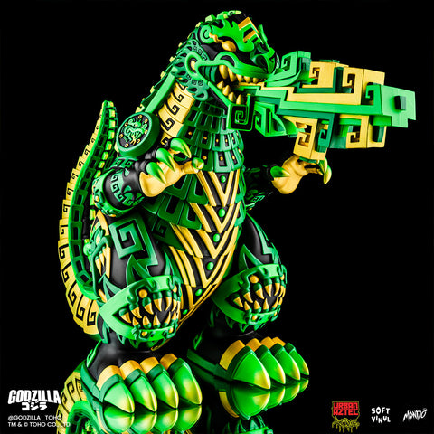 Godzilla - Mondo Vinyl Designer Figure by Urban Aztec  - Green Variant 