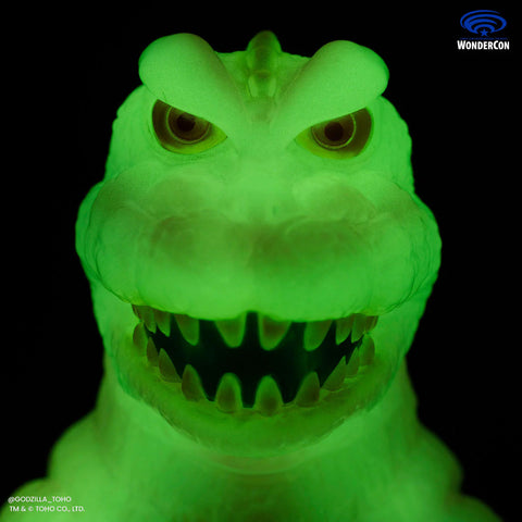 Godzilla UFO Vinyl Designer Figure by Octeel in Cherry Blossom