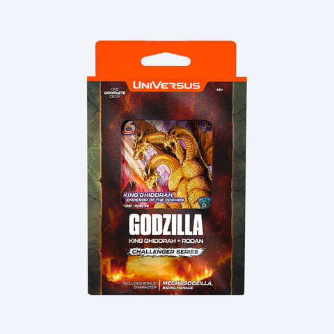 UniVersus Godzilla Challenger Series: King Ghidorah + Rodan