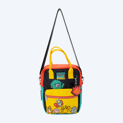 Chibi Godzilla Raids Again Reversible Crossbody Bag