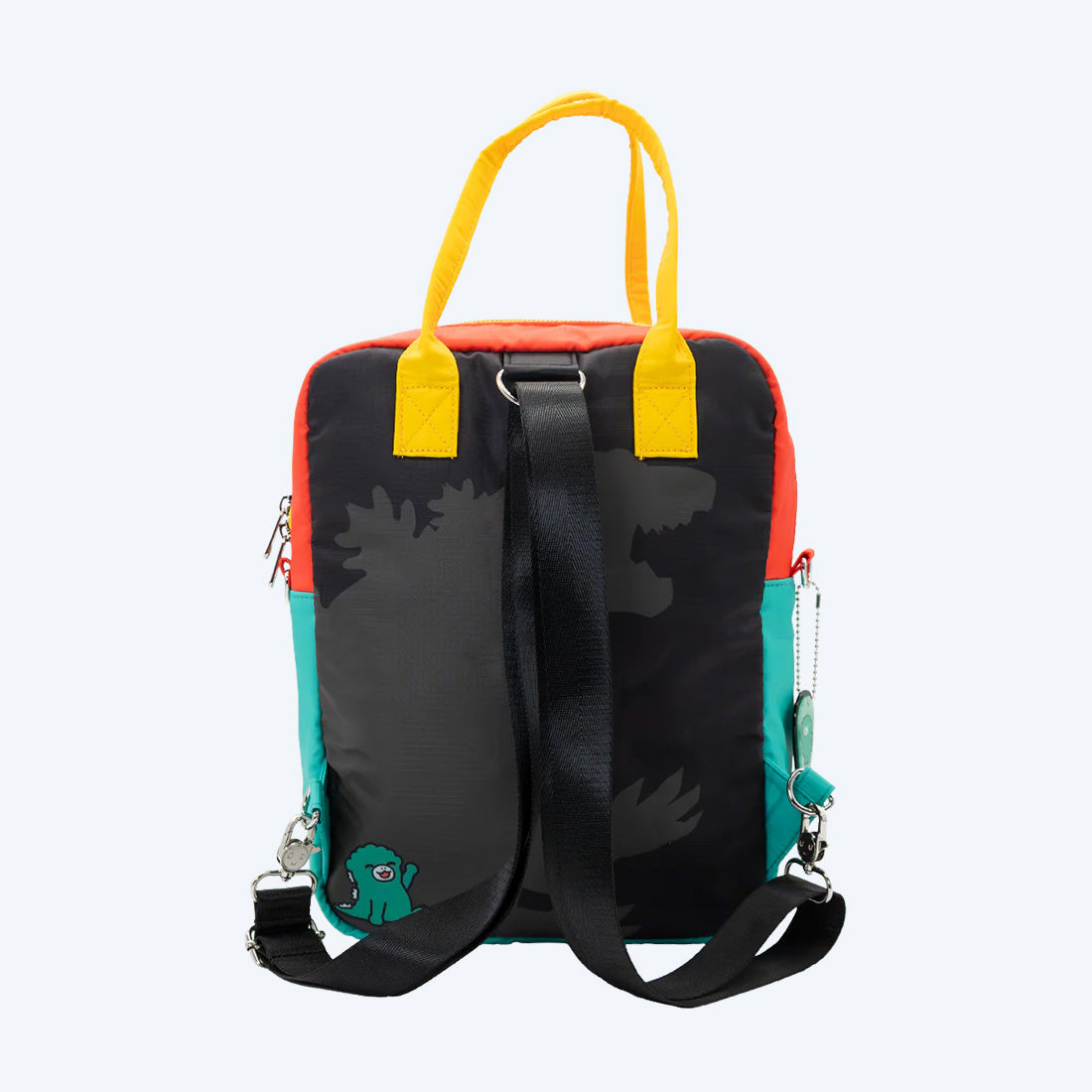 Chibi Godzilla Raids Again Reversible Crossbody Bag