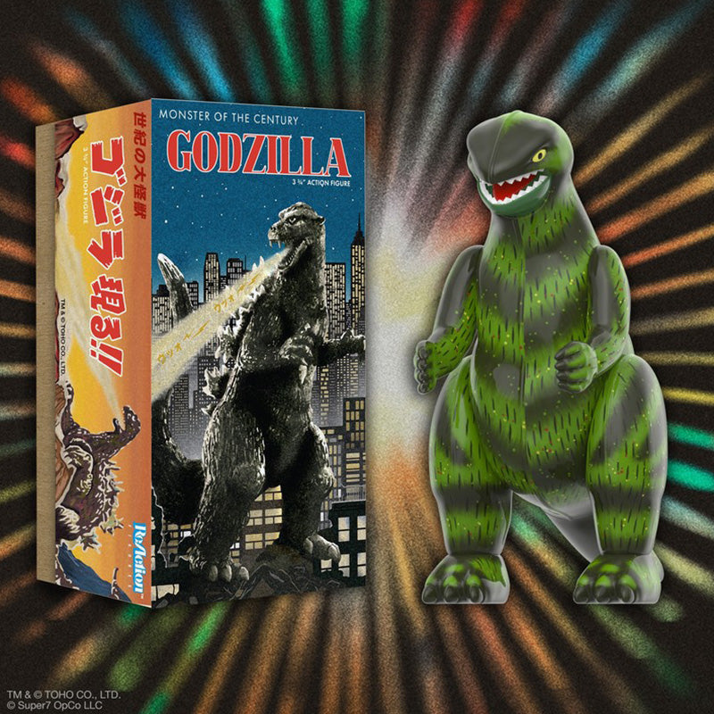 Super7 ReAction Figures Wave 01 (Retro Tin) - Godzilla (Marusan Tin)