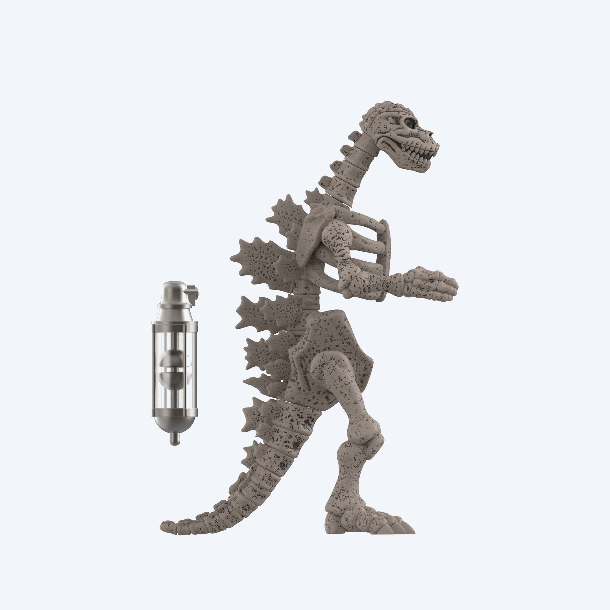 Super7 Toho ReAction Figure Godzilla Skeleton GREY