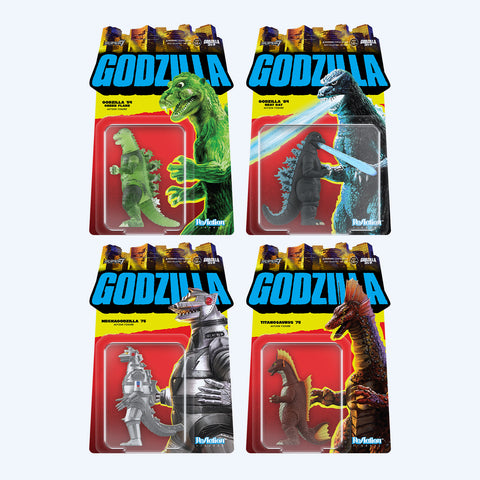 Toho ReAction Figures Wave 07 - Godzilla '84 (Heat Ray)