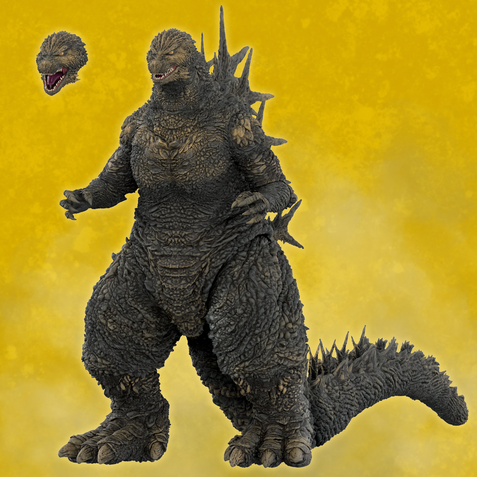 Bandai Reveals NYCC '24 Limited Edition Gold Godzilla Figure