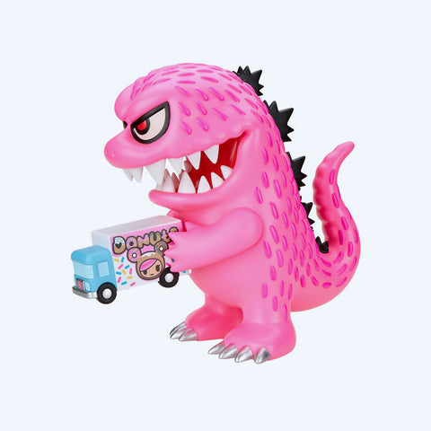 tokidoki x Godzilla Sofubi - Pink Variant