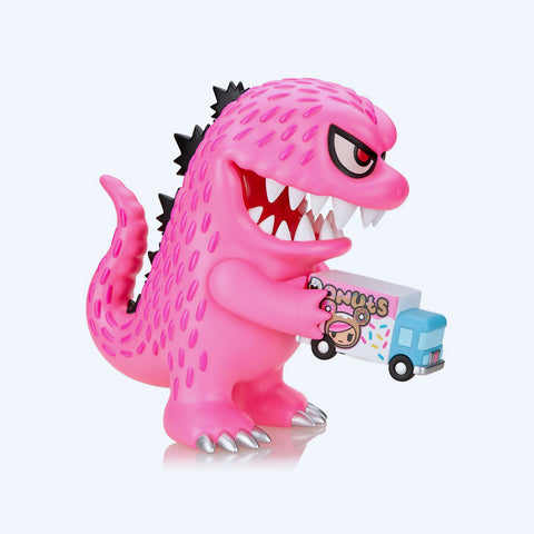 tokidoki x Godzilla Sofubi - Pink Variant