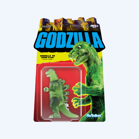 Toho ReAction Figures Wave 07 - Godzilla (Semi-Clear Green version)