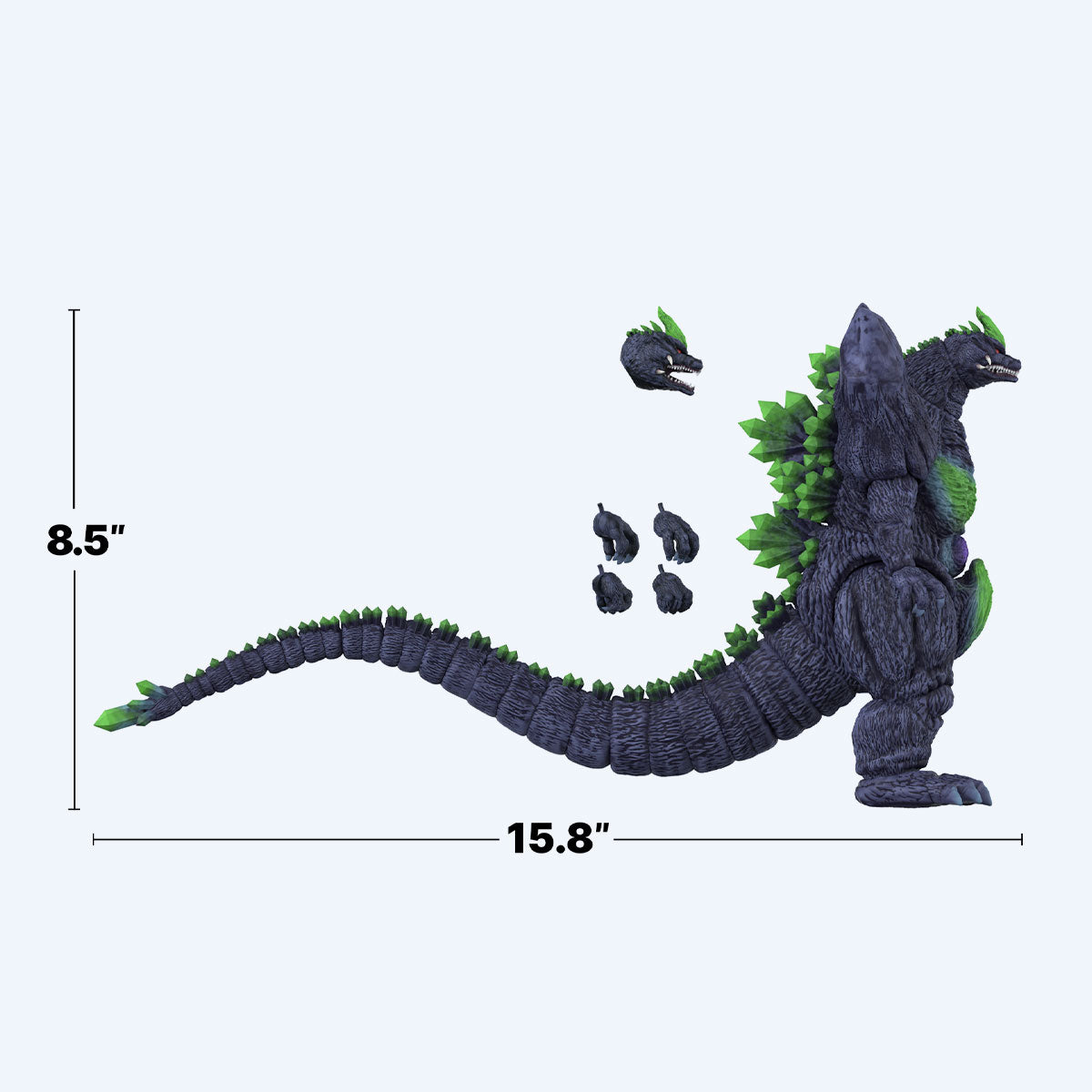 Super7 Toho ULTIMATES! スーパーゴジラ 16Bitsカラー Super7 ULTIMATES! - SpaceGodzilla (Super Godzilla 16 Bit)