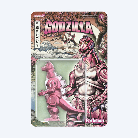 Super7 ReAction Figures - Mechagodzilla '93 (Cherry Blossom Festival)