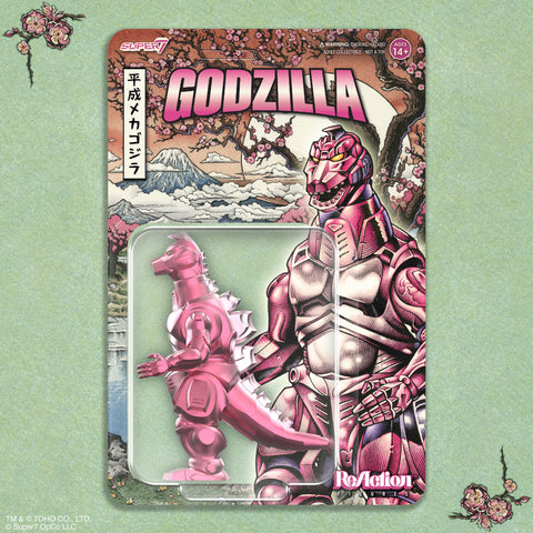 Super7 ReAction Figures - Mechagodzilla '93 (Cherry Blossom Festival)