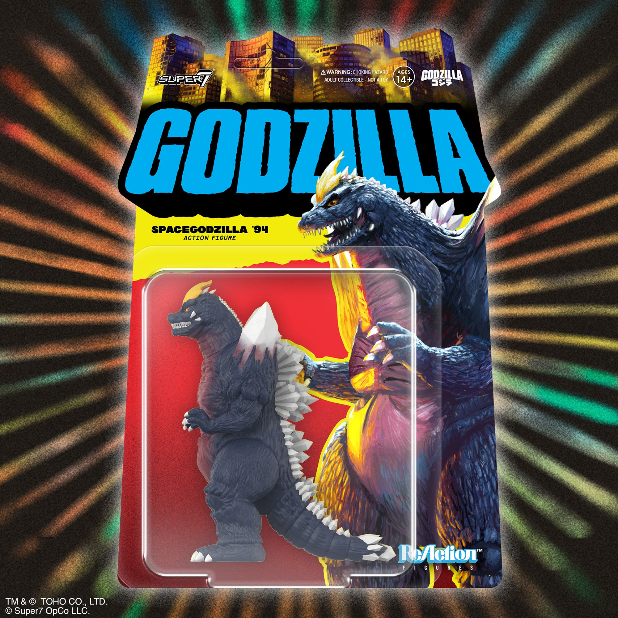Super7 ReAction Figures Wave 11 - SpaceGodzilla