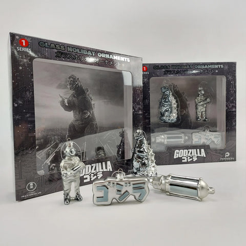Paragon Godzilla Glass Ornaments Series 1