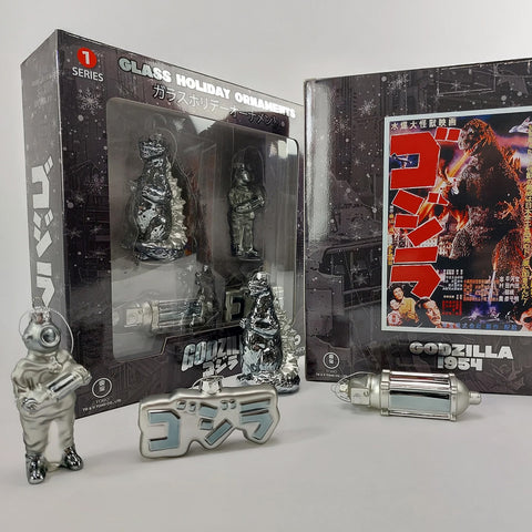 Paragon Godzilla Glass Ornaments Series 1
