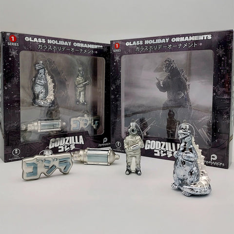 Paragon Godzilla Glass Ornaments Series 1
