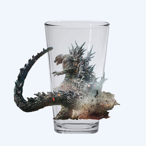 Toon Tumblers Godzilla Minus One Pint Glass