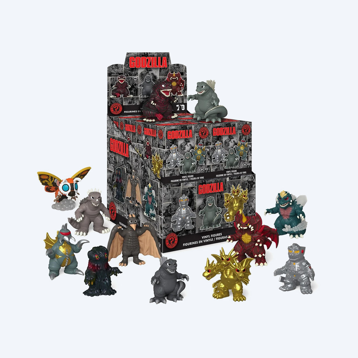Mini Gozilla Godzilla 70th Anniversary Mystery Minis Mini-Figure Funko