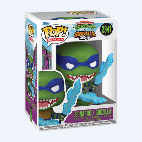Godzilla x Teenage Mutant Ninja Turtles Leonardo x Godzilla Funko Pop! Vinyl Figure