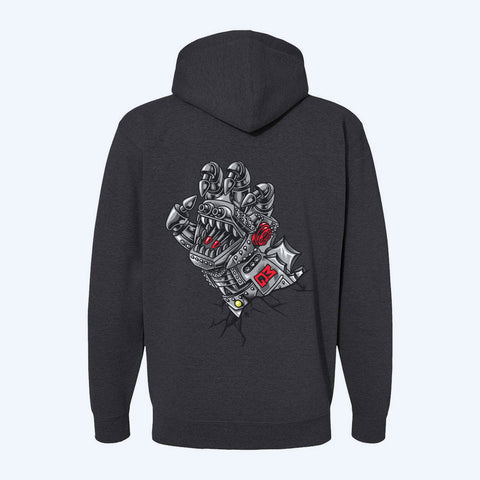 Santa Cruz Mechagodzilla Hand Zip Hoodie