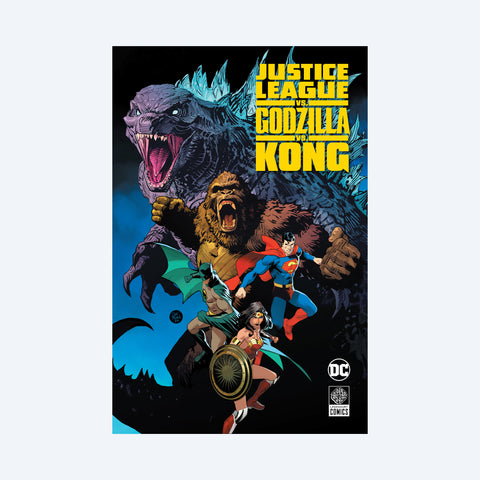 Justice League vs. Godzilla vs. Kong Comic Hardcover