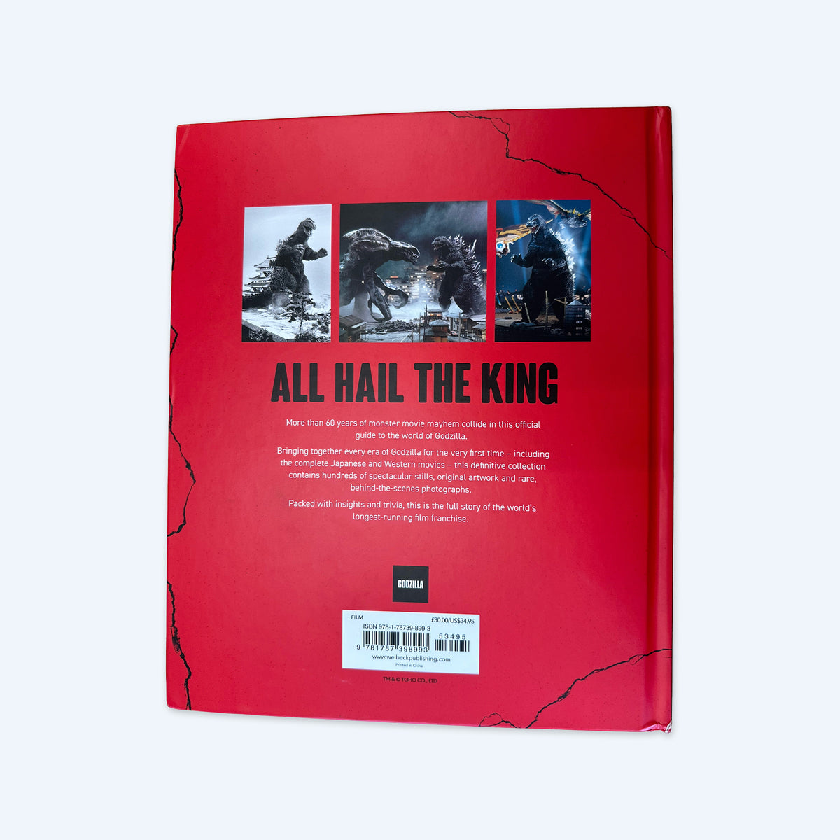 Indiana Library Book Godzilla Godzilla Books: Art & Visuals | Godzilla Store