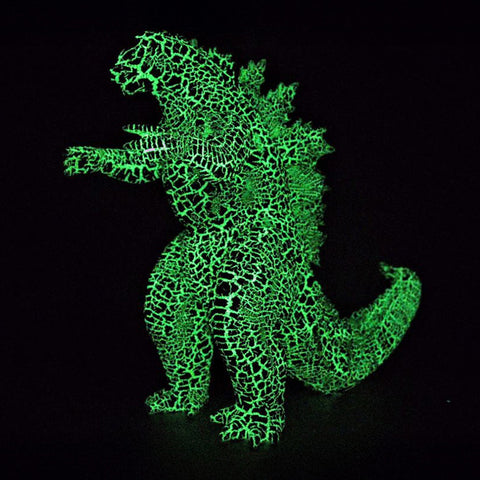 Spiral Toy Godzilla 2019 Painternet Stone Glow One-Off