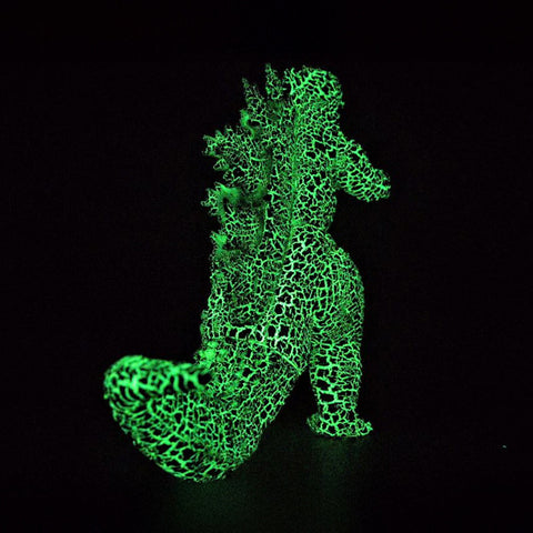 Spiral Toy Godzilla 2019 Painternet Stone Glow One-Off