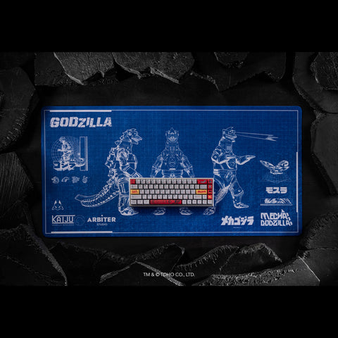 Godzilla x Arbiter Studio - Mechagodzilla Polar 65 Pro Keyboard