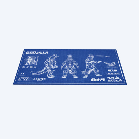 Godzilla x Arbiter Studio - Mechagodzilla Blueprint XXL Mouse Pad