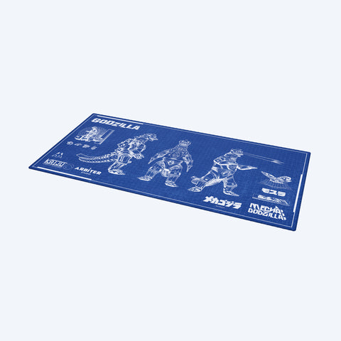 Godzilla x Arbiter Studio - Mechagodzilla Blueprint XXL Mouse Pad