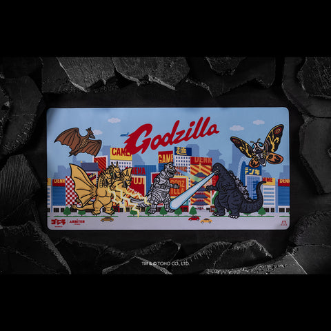 Godzilla x Arbiter Studio - Kaiju City XXL Mouse Pad