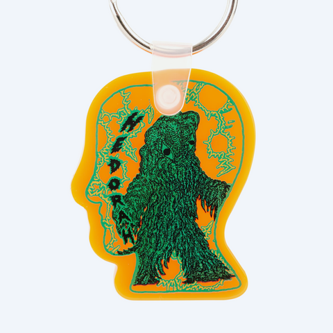 Brain Dead x Godzilla Hedorah Logohead Keychain