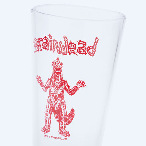 Brain Dead x Godzilla Pint Glass