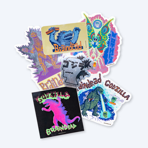 Brain Dead x Godzilla Sticker Pack