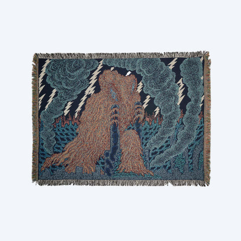 Brain Dead x Godzilla Hedorah Meal Time Blanket
