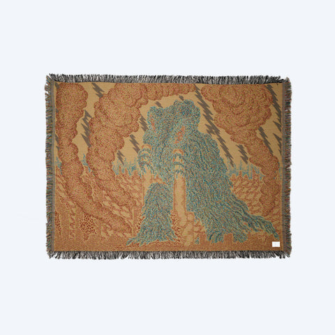 Brain Dead x Godzilla Hedorah Meal Time Blanket