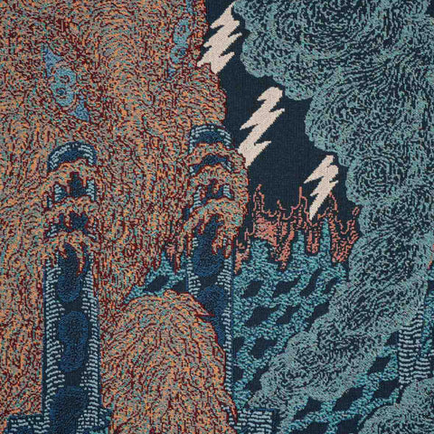 Brain Dead x Godzilla Hedorah Meal Time Blanket