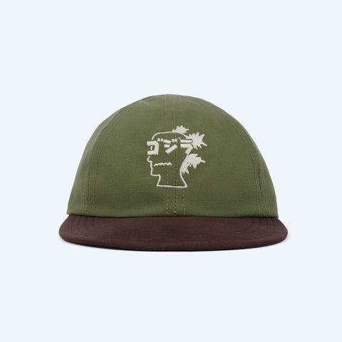 Brain Dead x Godzilla Engineer Hat - Olive