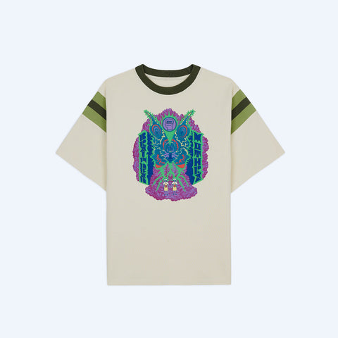 Brain Dead x Godzilla Pique Football Tee