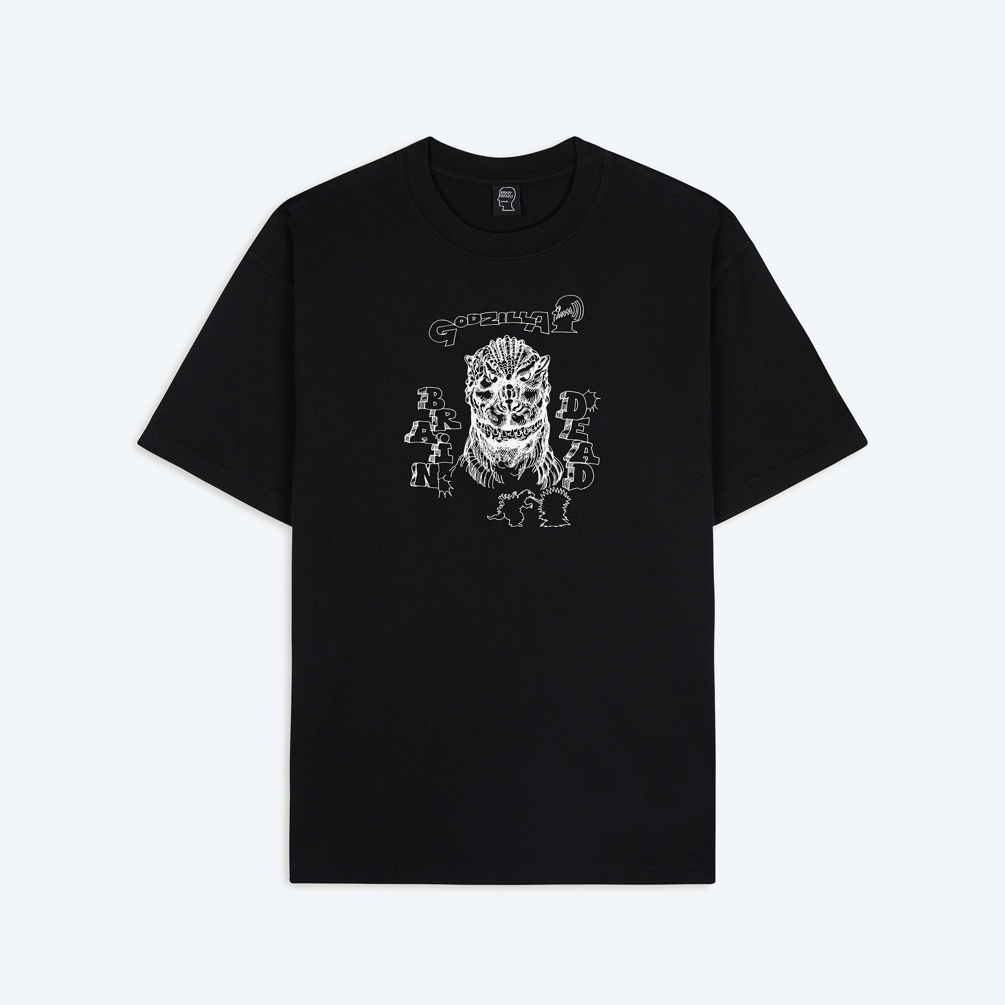 Brain Dead x Godzilla Total Destruction T-shirt - Black