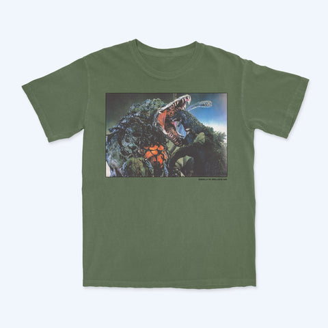 Godzilla vs Biollante Fight T-Shirt